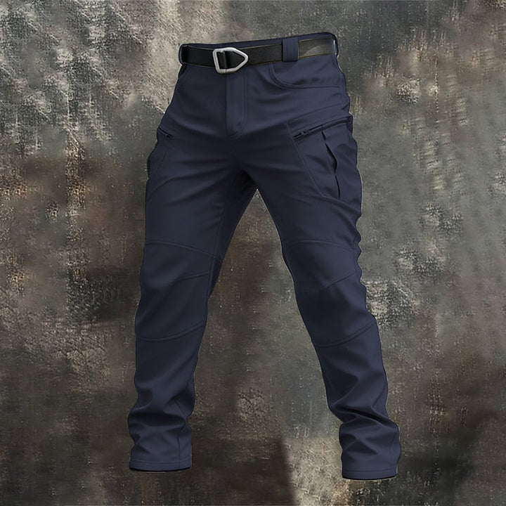 Solidny Multi-Pocket spodnie cargo