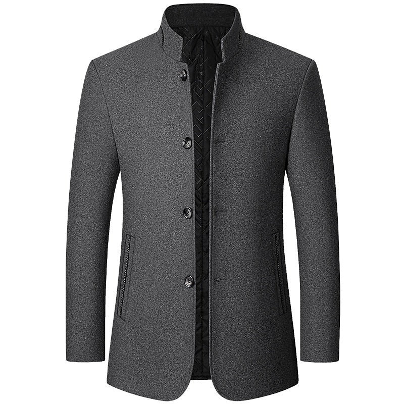Elegancki stójka Overcoat