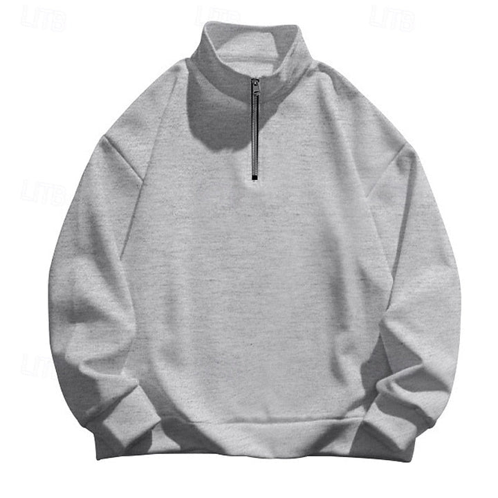 Zamek 1/4 stójka sweter