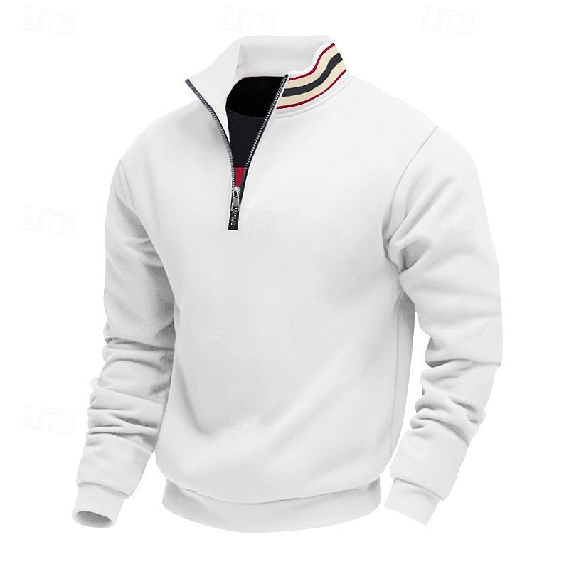 Zamek 1/4 stójka sweter