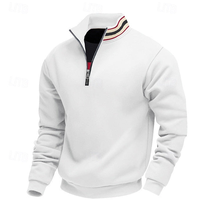 Zamek 1/4 stójka sweter