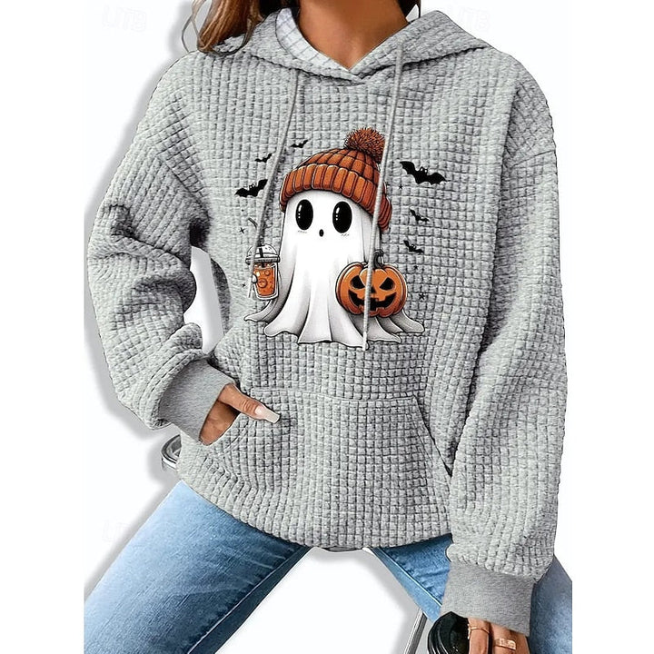 Przytulny Halloween bluza z kapturem