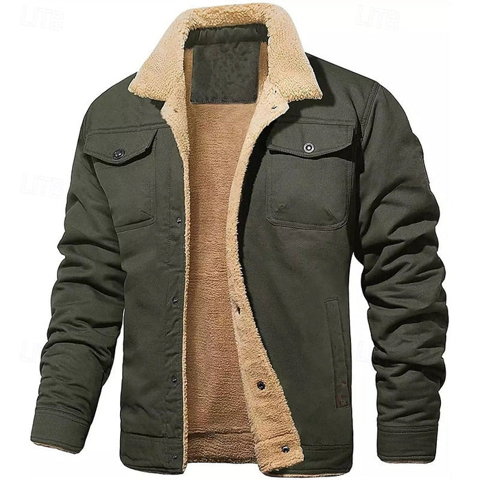 Sherpa-Lined Trucker kurtka