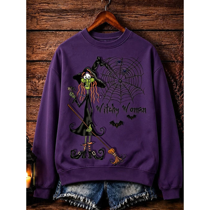 Playful Halloween okrągły dekolt bluza