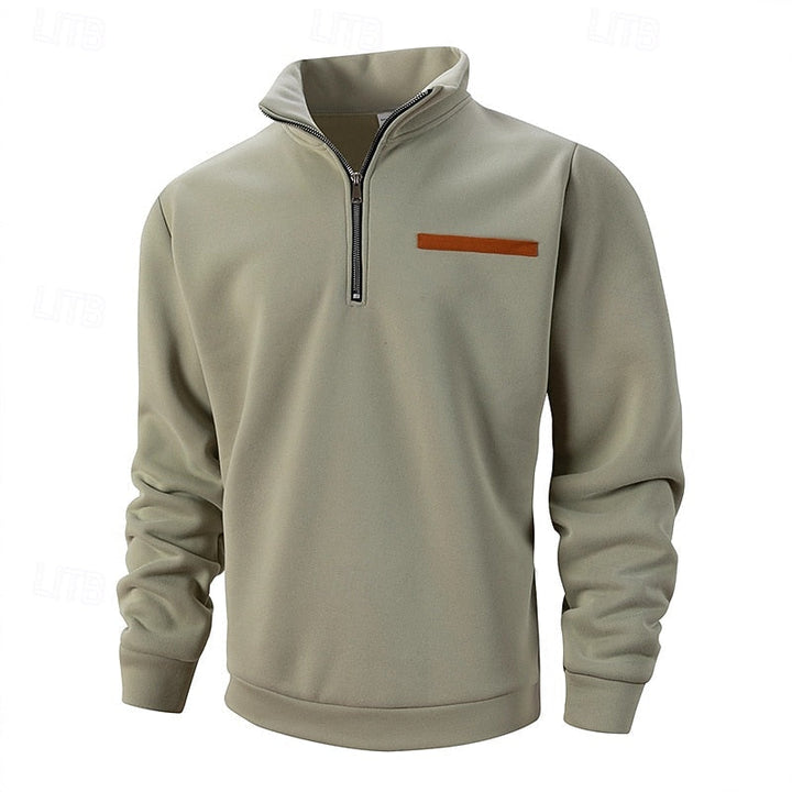Elegancki zamek 1/4 sweter