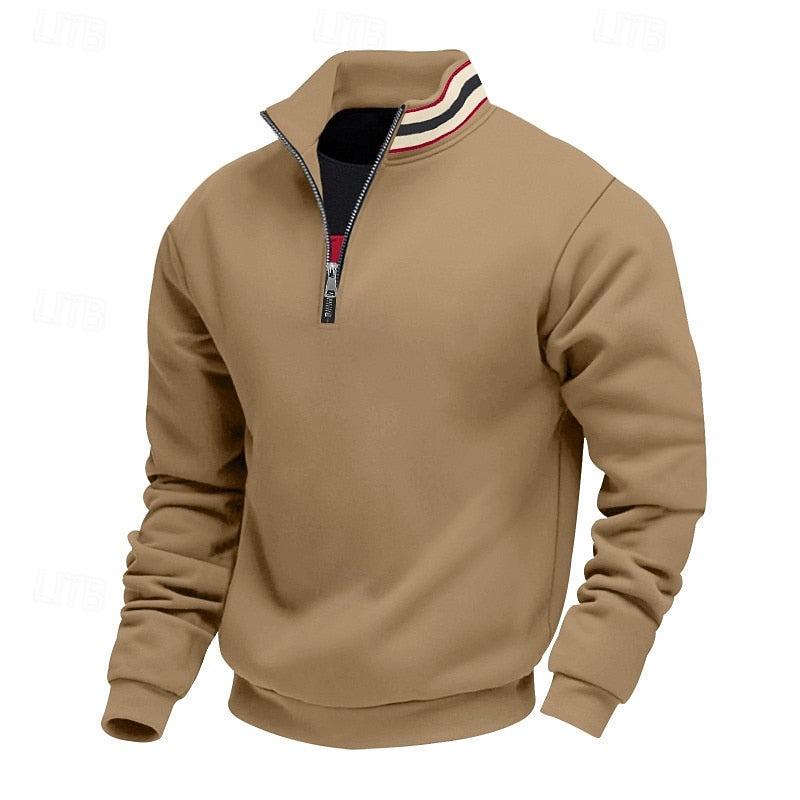 Zamek 1/4 stójka sweter