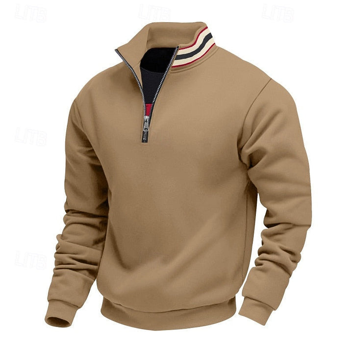 Zamek 1/4 stójka sweter