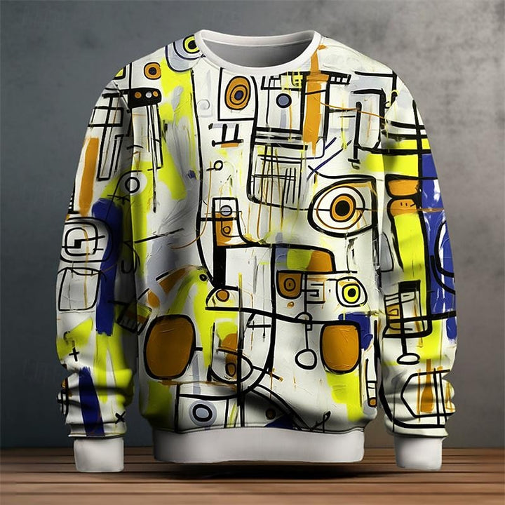 Artful bluza z okrągłym dekoltem