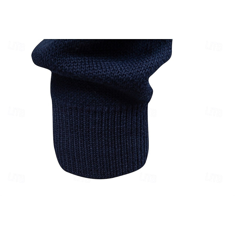 Fair Isle Zip-Up Christmas kardigan