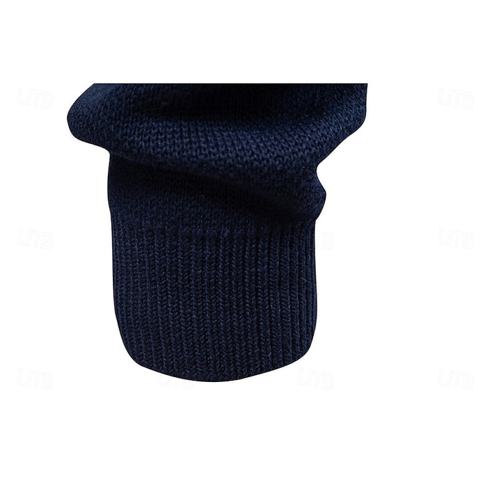 Fair Isle Zip-Up Christmas kardigan