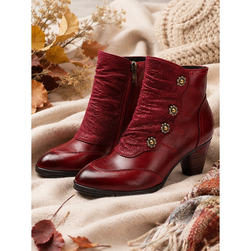Heeled botki