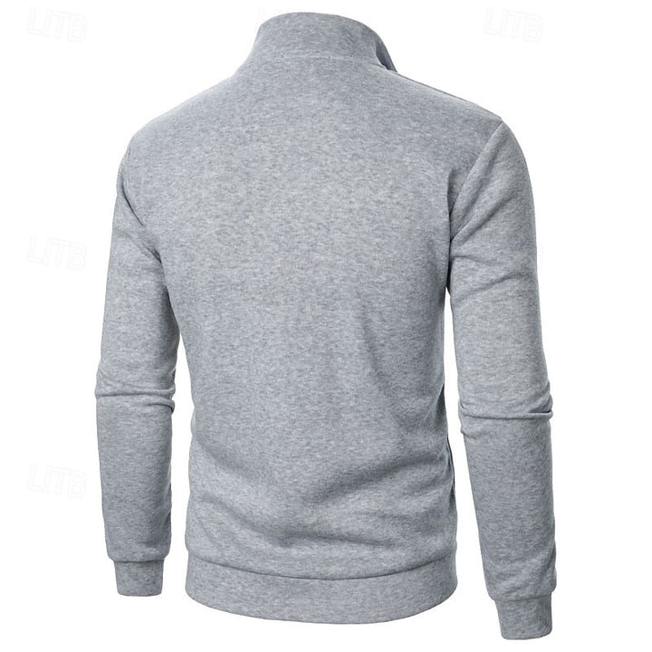 Zamek 1/4 stójka sweter