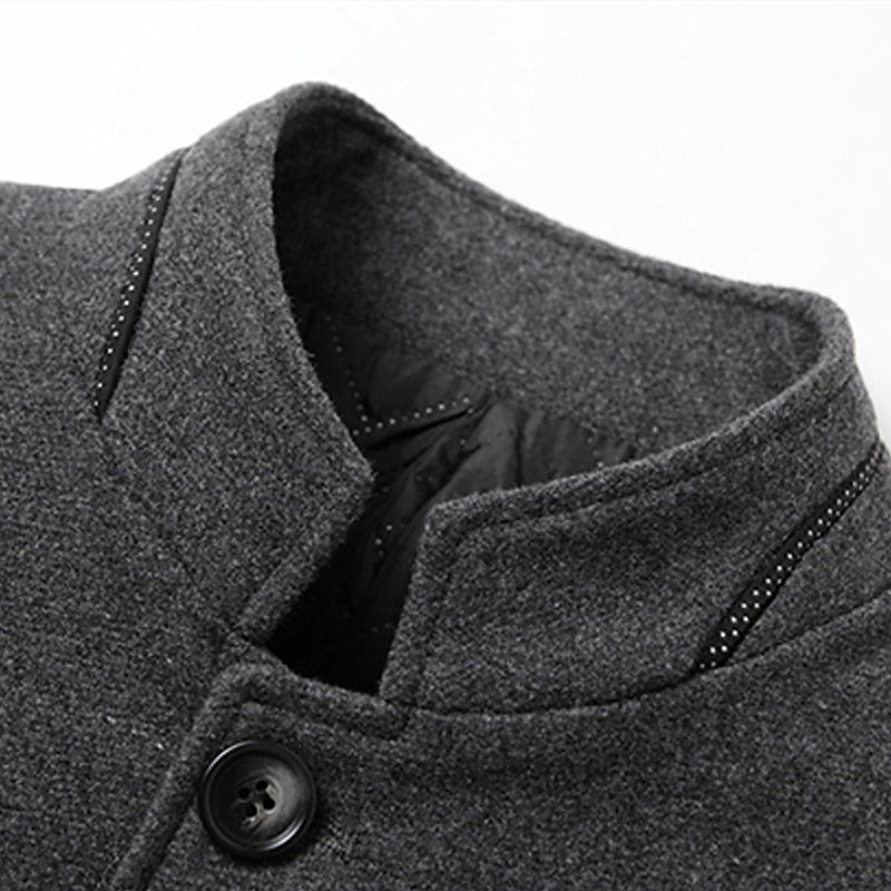 Elegancki stójka Overcoat